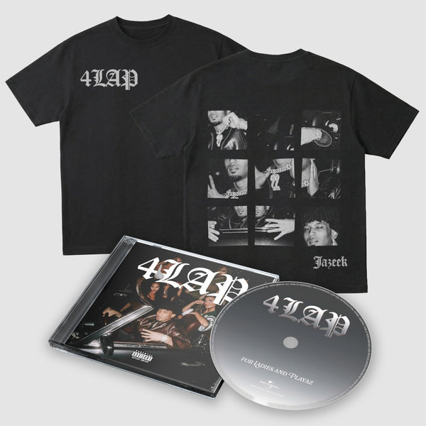 Jazeek - 4LAP (CD + Shirt Washed Black)
