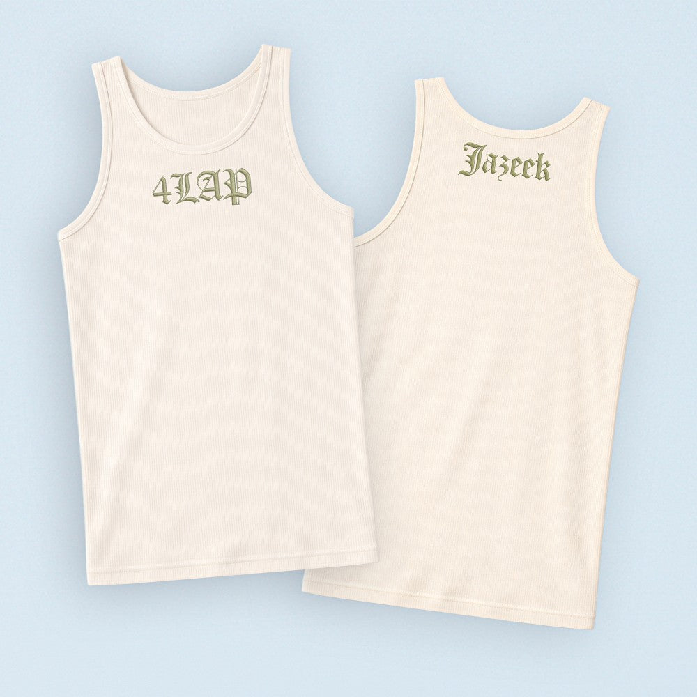 Jazeek 4LAP CD + Tanktop Cream White 435055