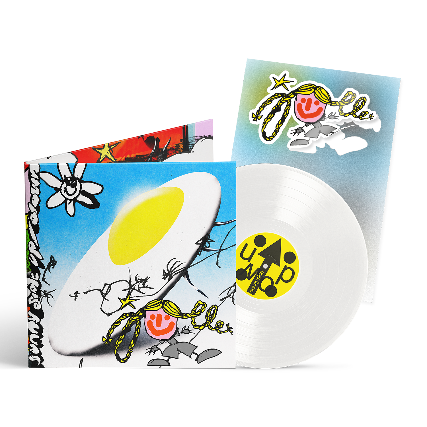 Jolle sunny side up/:down Vinyl + Stickerbogen 451728