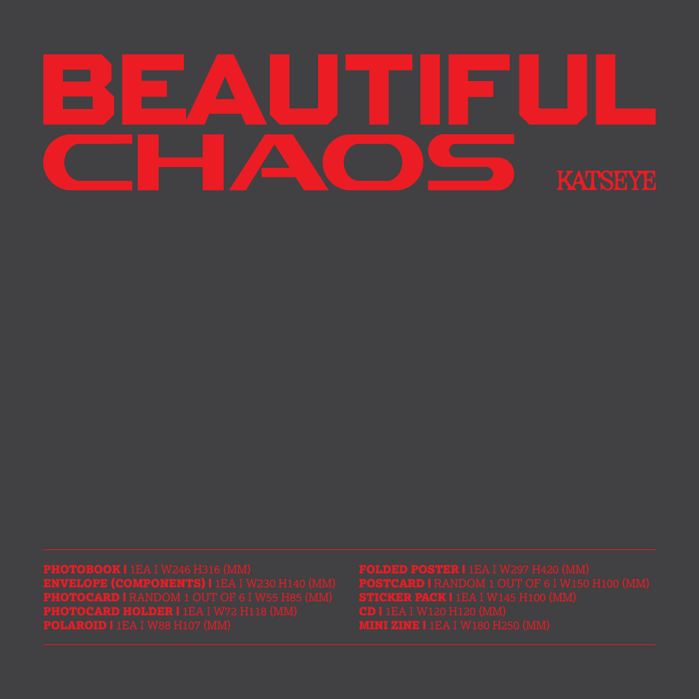 KATSEYE BEAUTIFUL CHAOS (Beautiful Ver.) (Beautiful Ver.) 407933