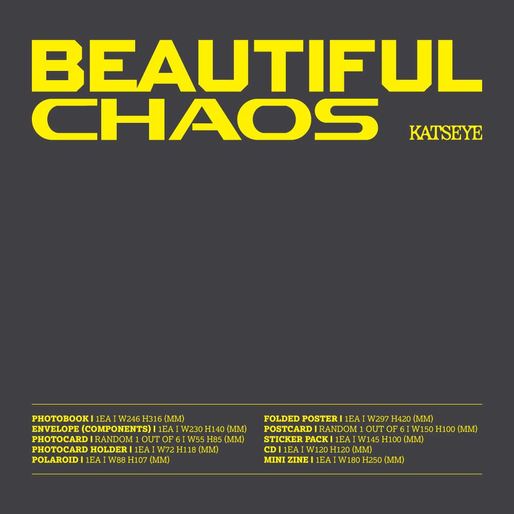 KATSEYE BEAUTIFUL CHAOS (Chaotic Ver.) (Chaotic Ver.) 407955