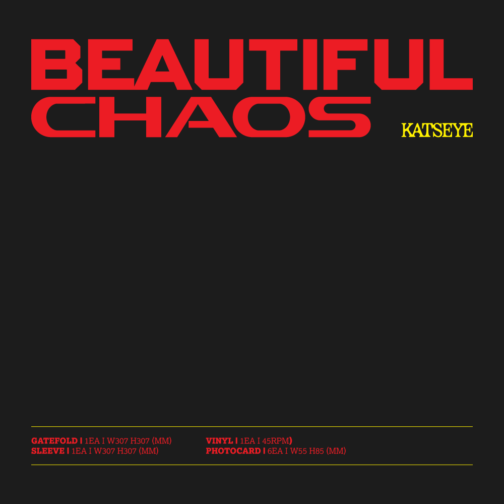KATSEYE BEAUTIFUL CHAOS Standard Vinyl 408009