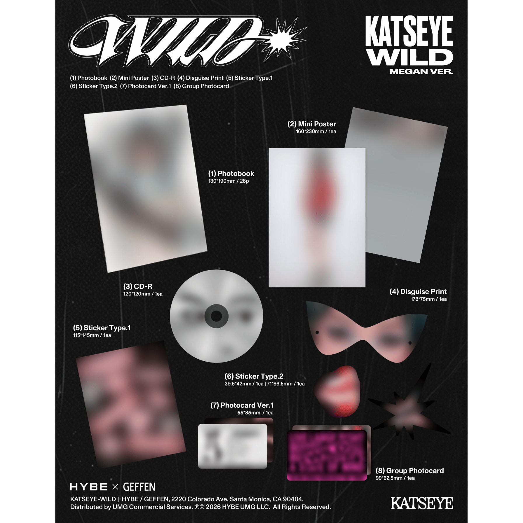 KATSEYE WILD (Megan ver.) (Megan ver.) 451054