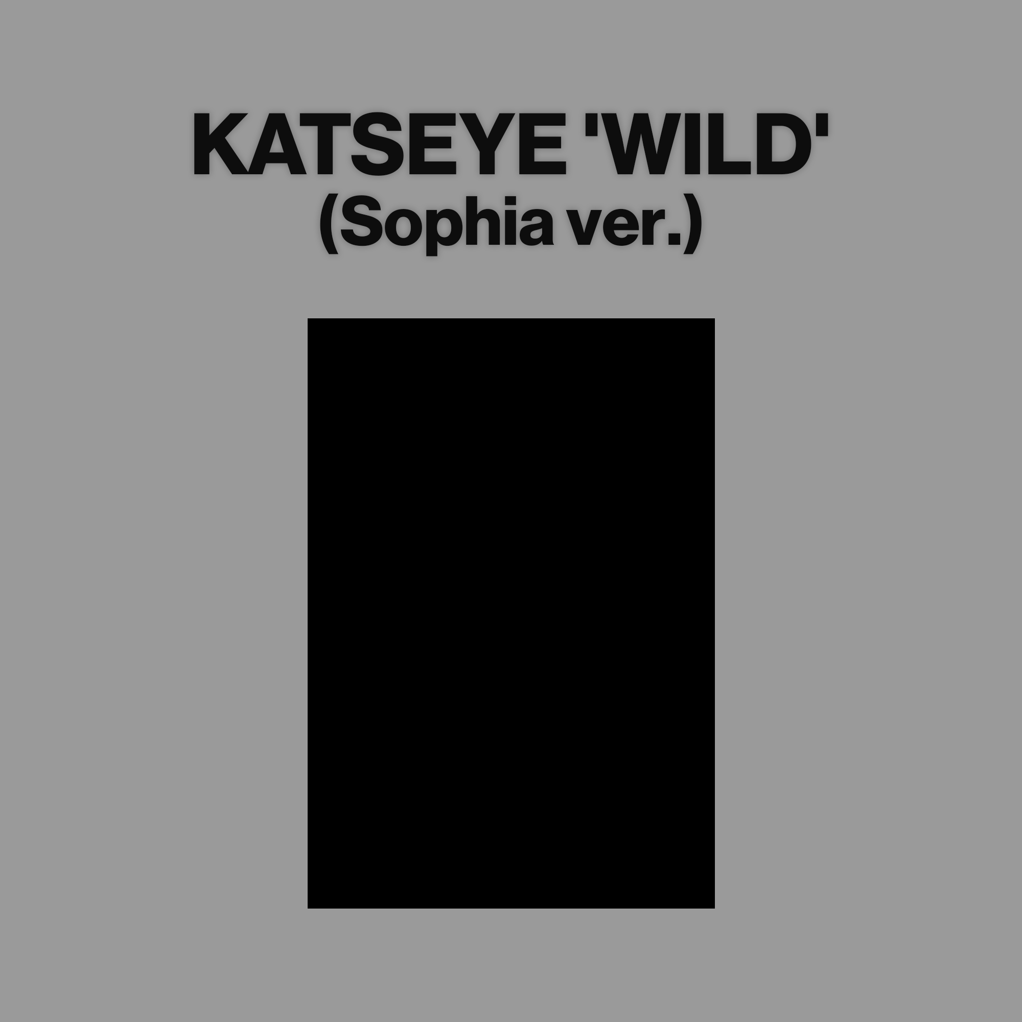 KATSEYE WILD (Sophia ver.) (Sophia ver.) 442065