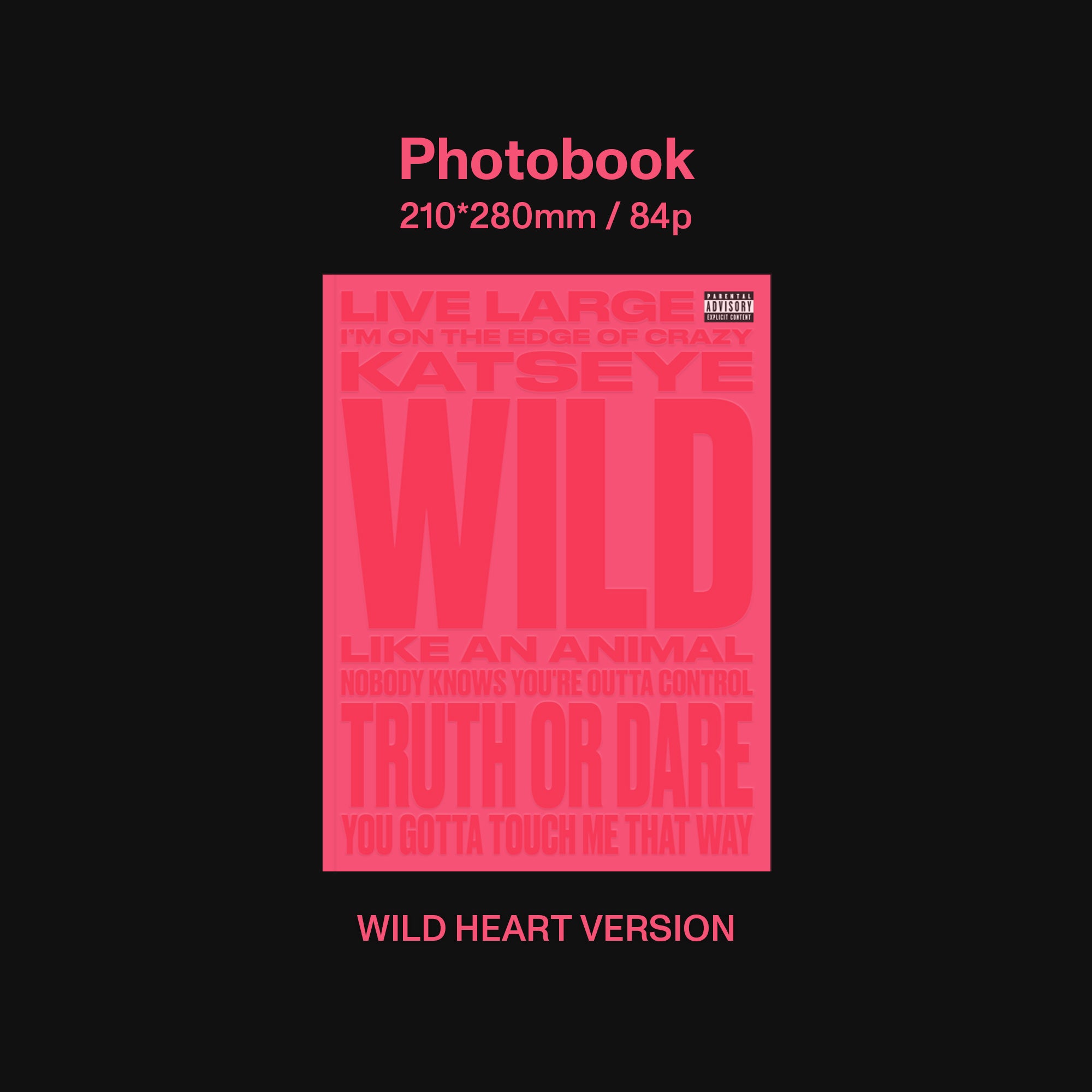 KATSEYE WILD (Wild Heart ver.) - Official Store Exclusive CD + Signed Artcard Official Store Exclusive CD + Signed Artcard 455043