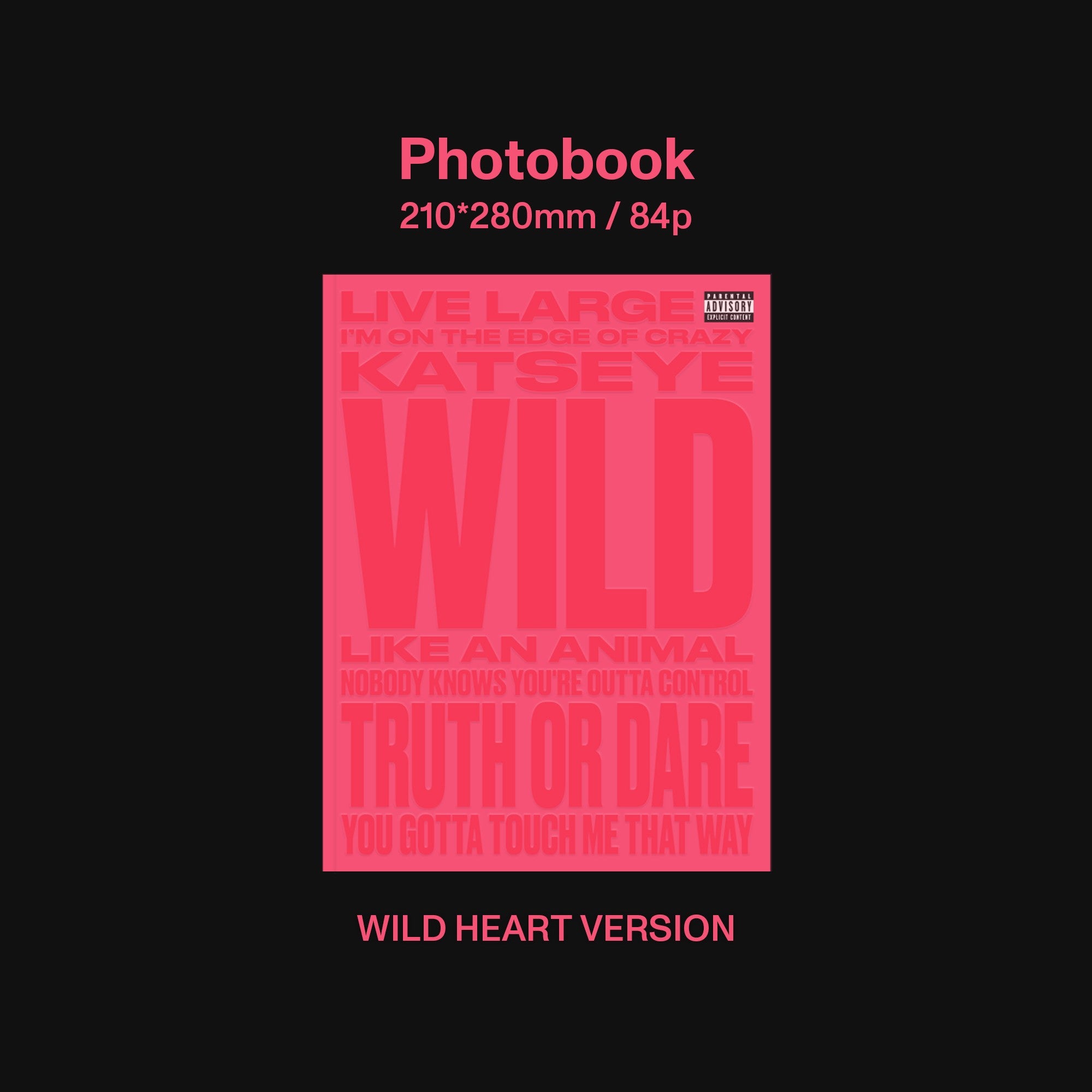 KATSEYE WILD (Wild Heart ver.) - Standard Edition + Signed Artcard Standard Edition + Signed Artcard 450760