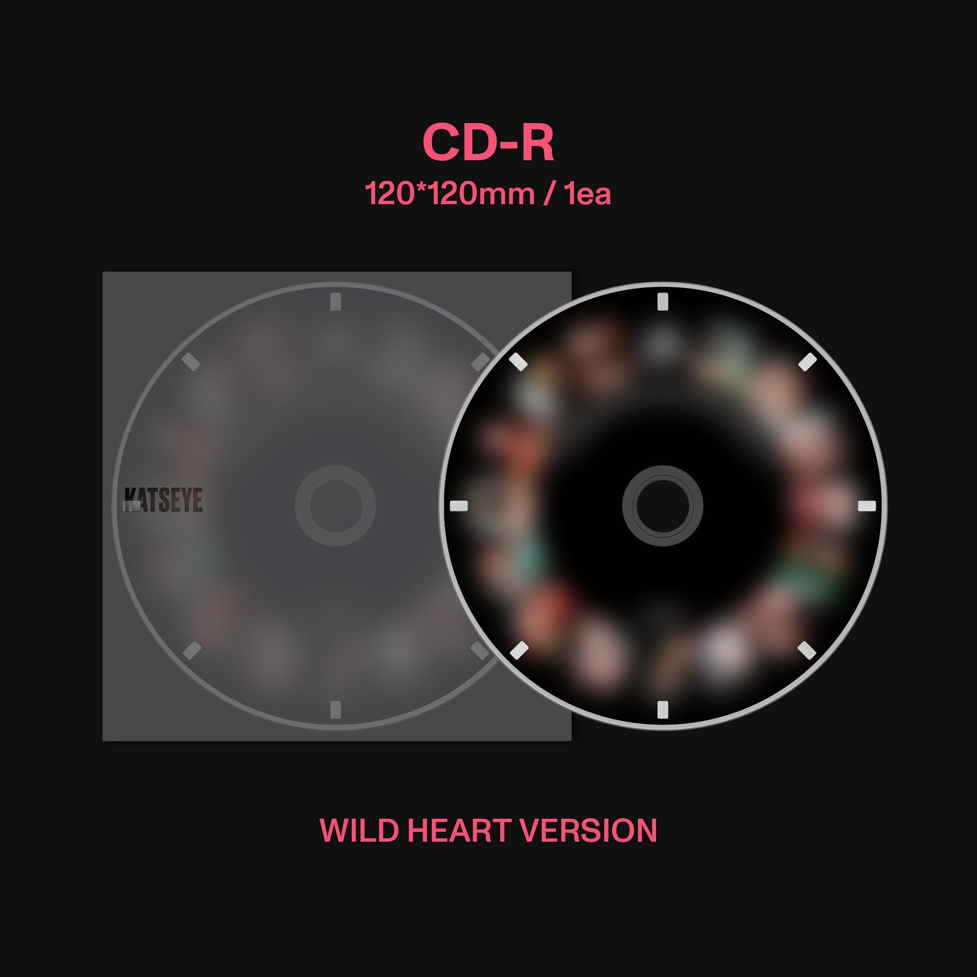 KATSEYE WILD (Wild Heart ver.) - Standard Edition + Signed Artcard Standard Edition + Signed Artcard 450754