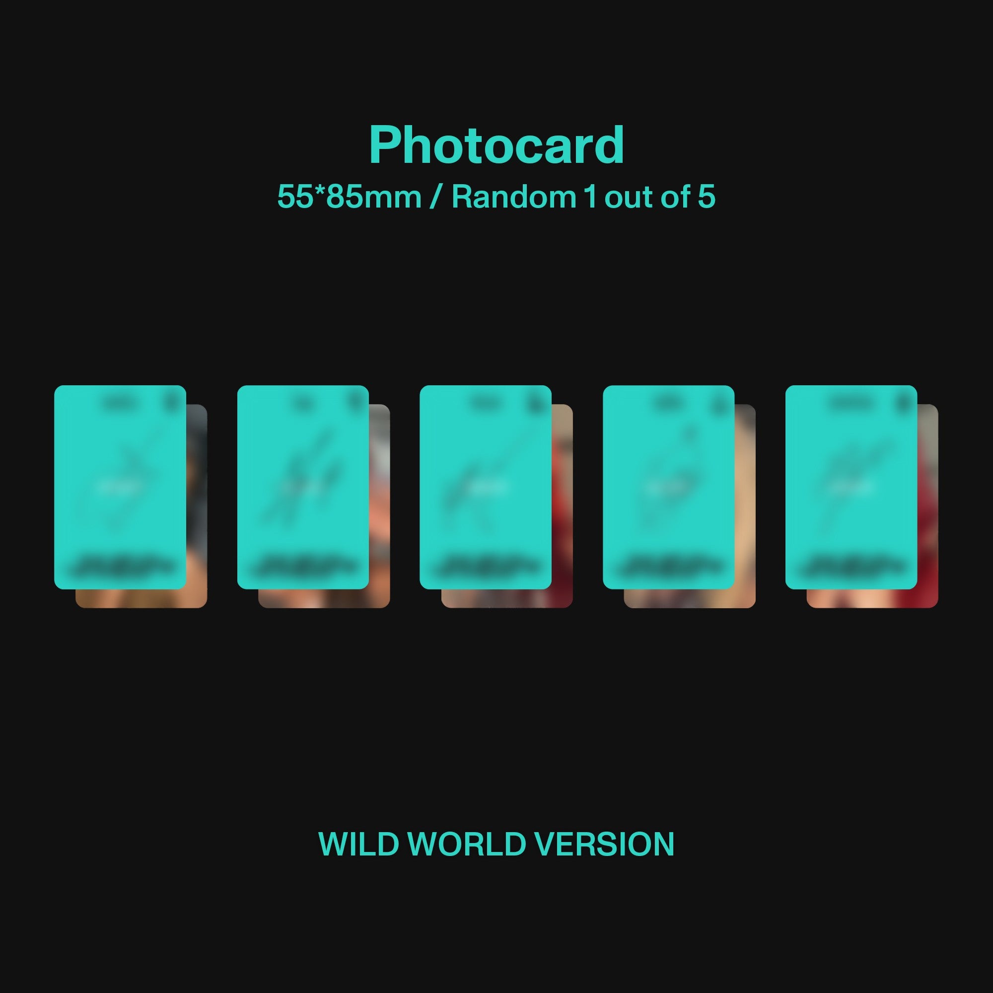 KATSEYE WILD (Wild World ver.) - Official Store Exclusive CD + Signed Artcard Official Store Exclusive CD + Signed Artcard 450806