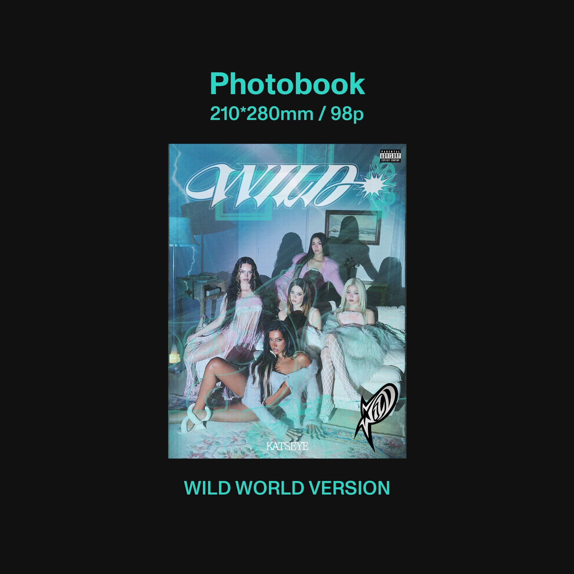 KATSEYE WILD (Wild World ver.) - Official Store Exclusive CD + Signed Artcard Official Store Exclusive CD + Signed Artcard 450816