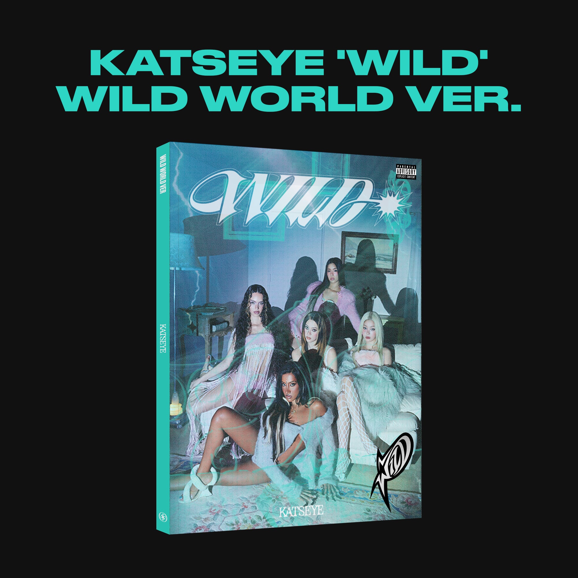 KATSEYE WILD - Wild world ver. - CD CD 454983