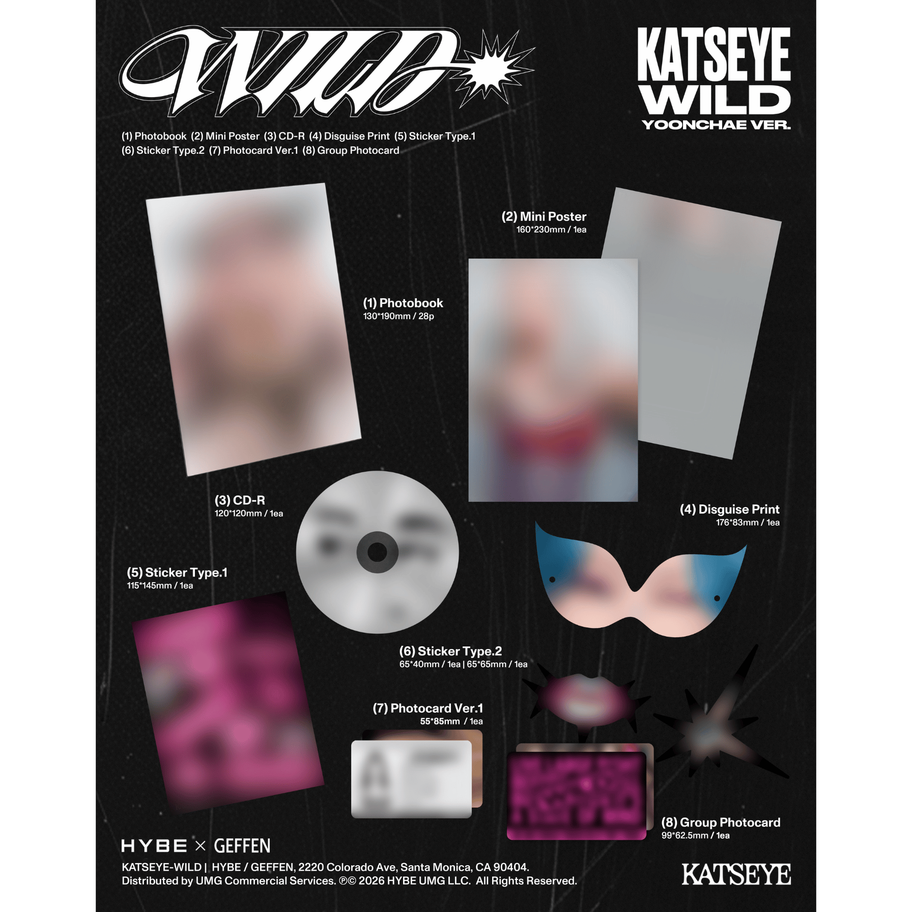 KATSEYE WILD (Yoonchae ver.) (Yoonchae ver.) 451038