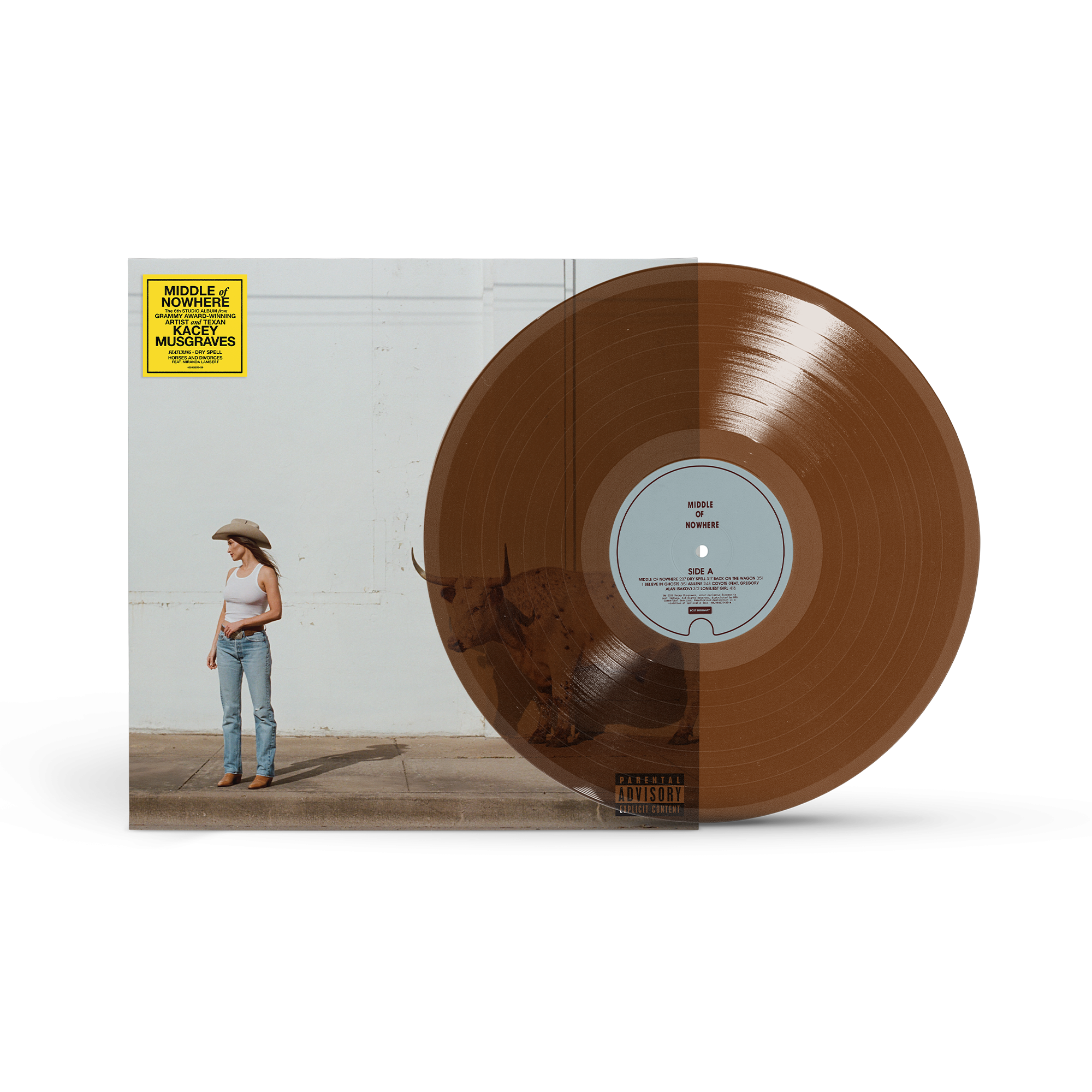 Kacey Musgraves Middle of Nowhere Whiskey-Colored Vinyl 438125