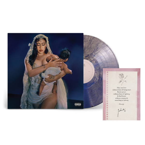 Kali Uchis - Sincerely, (Exclusive Cover Iridescent Galaxy Vinyl + Signed Art Card)