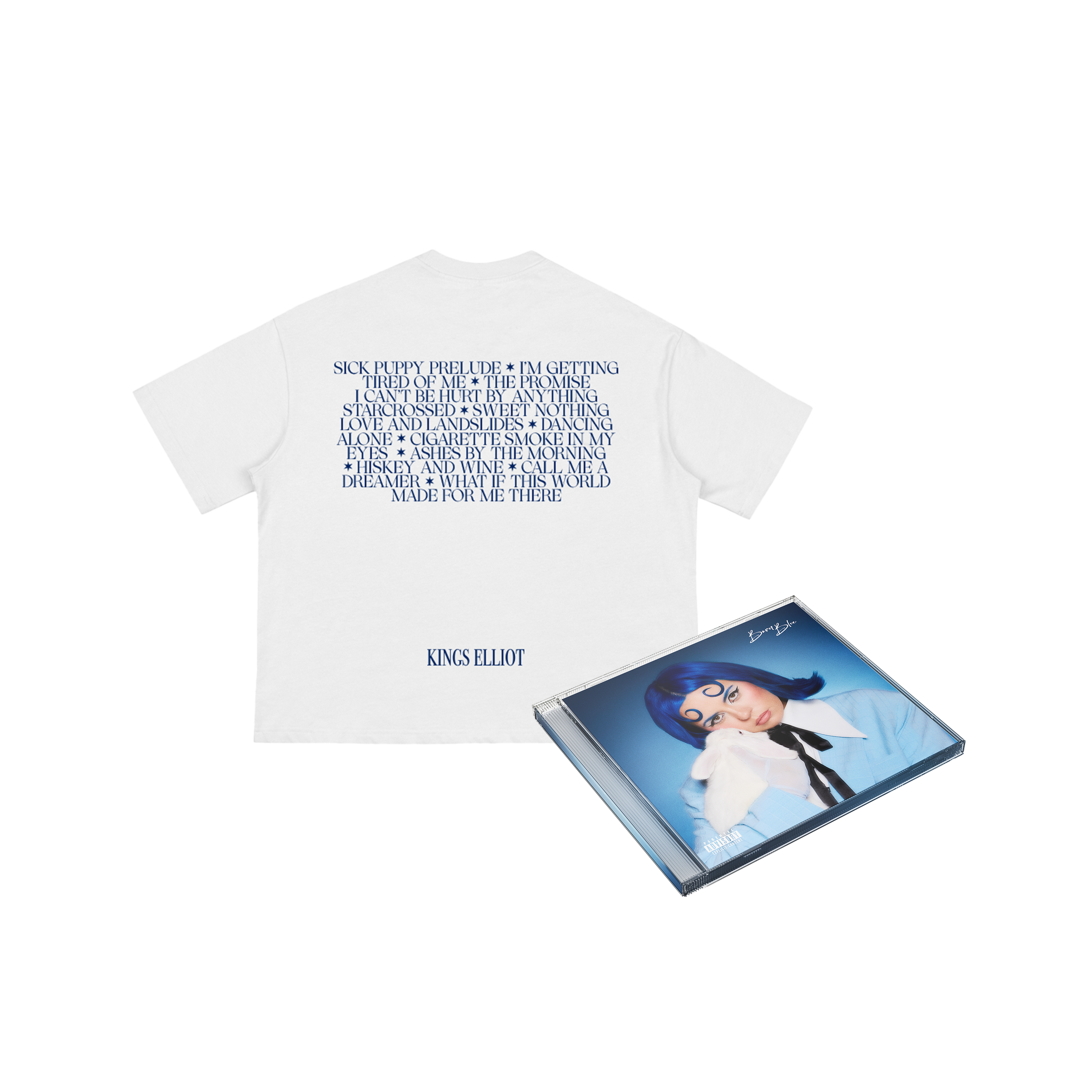 Kings Elliot Born Blue CD + T-Shirt 418948