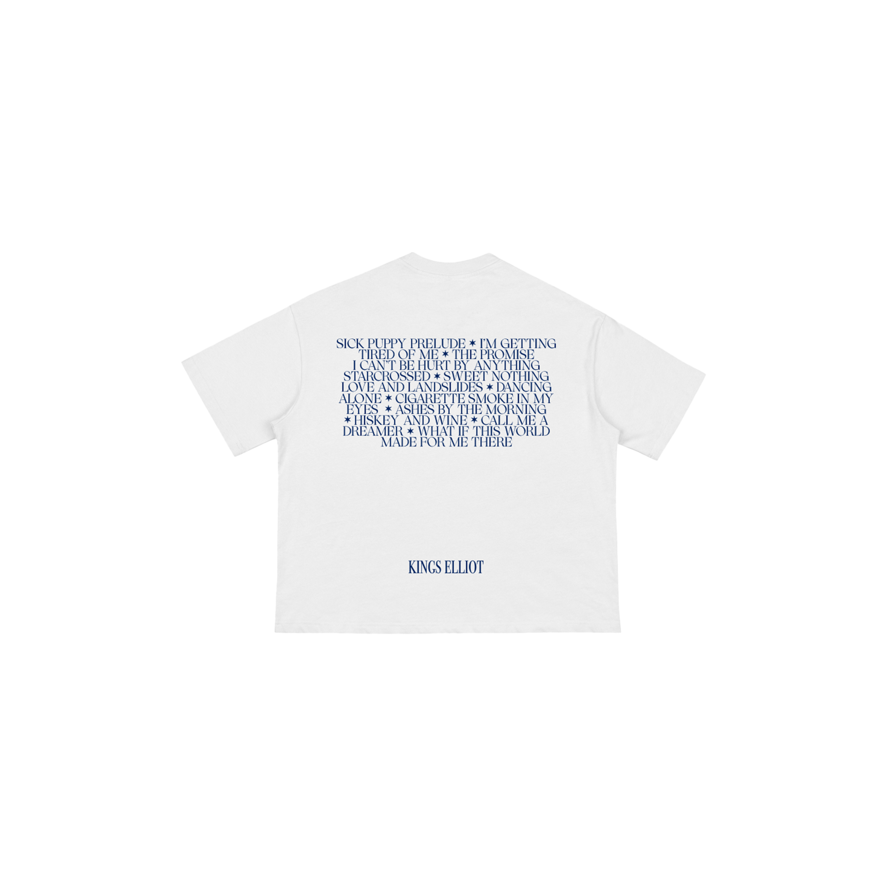 Kings Elliot Born Blue Ltd. signierte farbige Vinyl + T-Shirt 418998