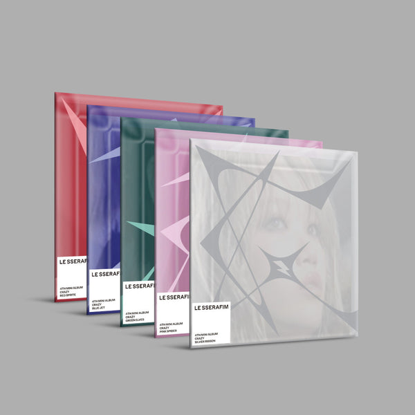 LE SSERAFIM - 4th Mini Album ‘CRAZY’(COMPACT Ver.) (CD)