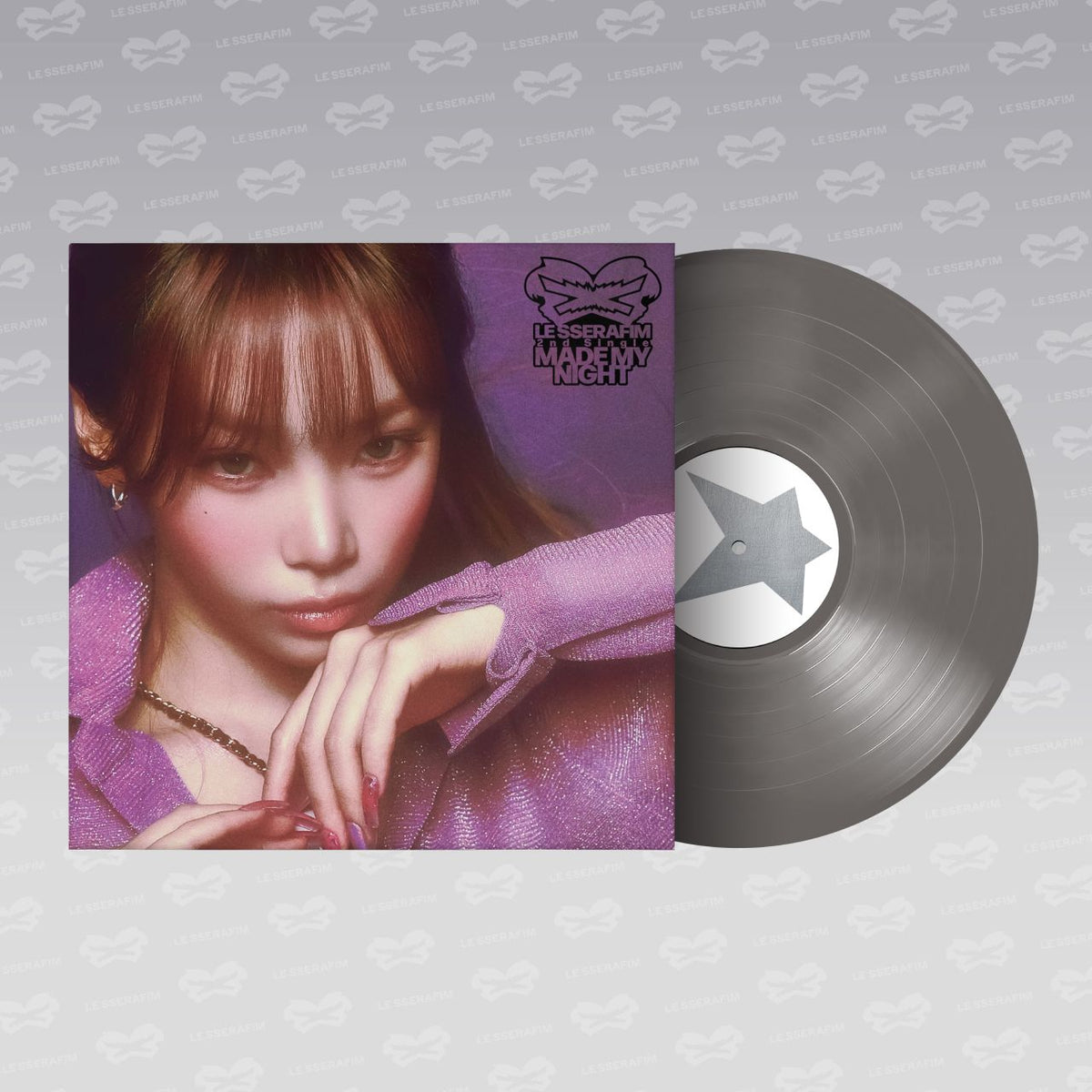 LE SSERAFIM MADE MY NIGHT LP (CHIC SILVER ver.) 459481