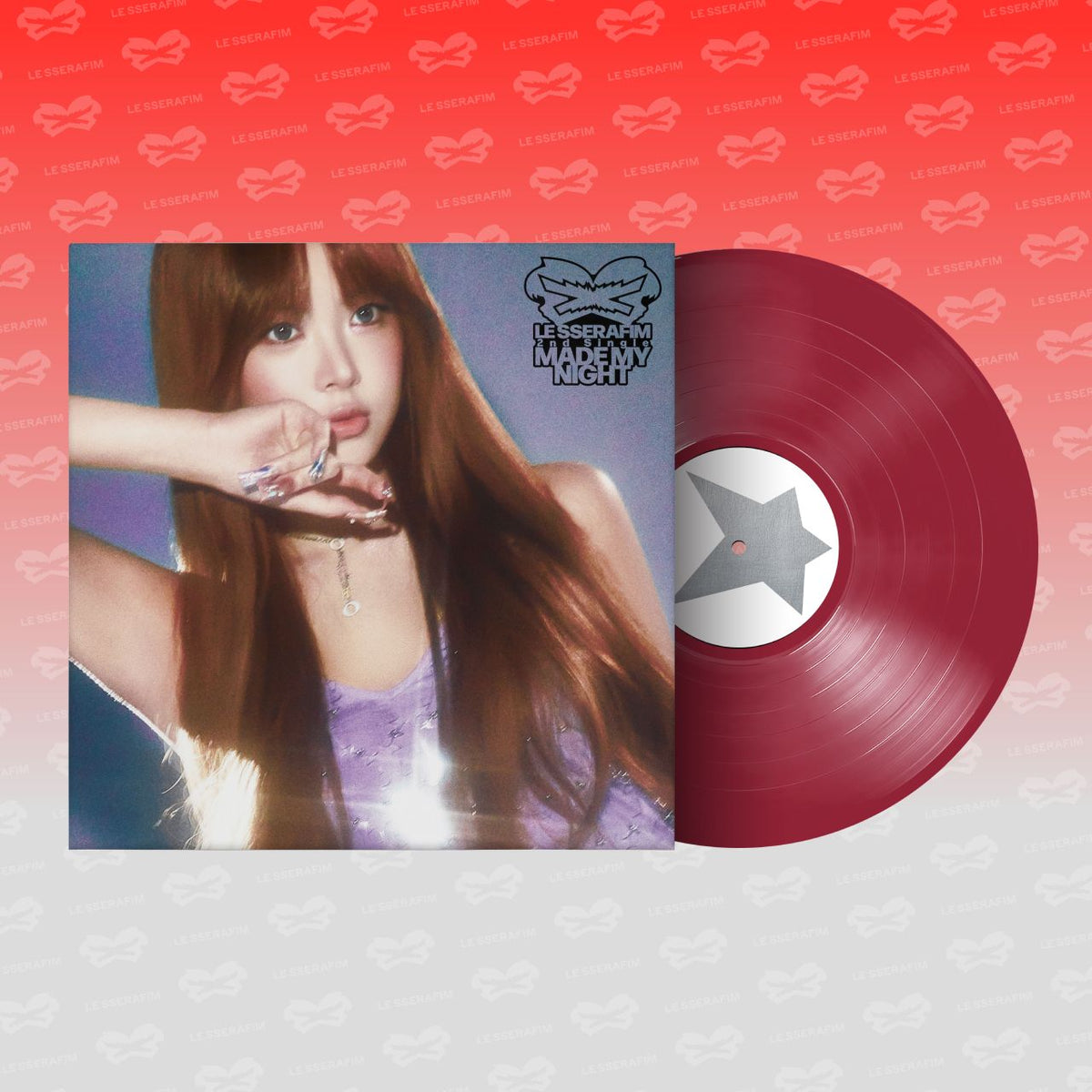 LE SSERAFIM MADE MY NIGHT LP (WARM RED ver.) 459473