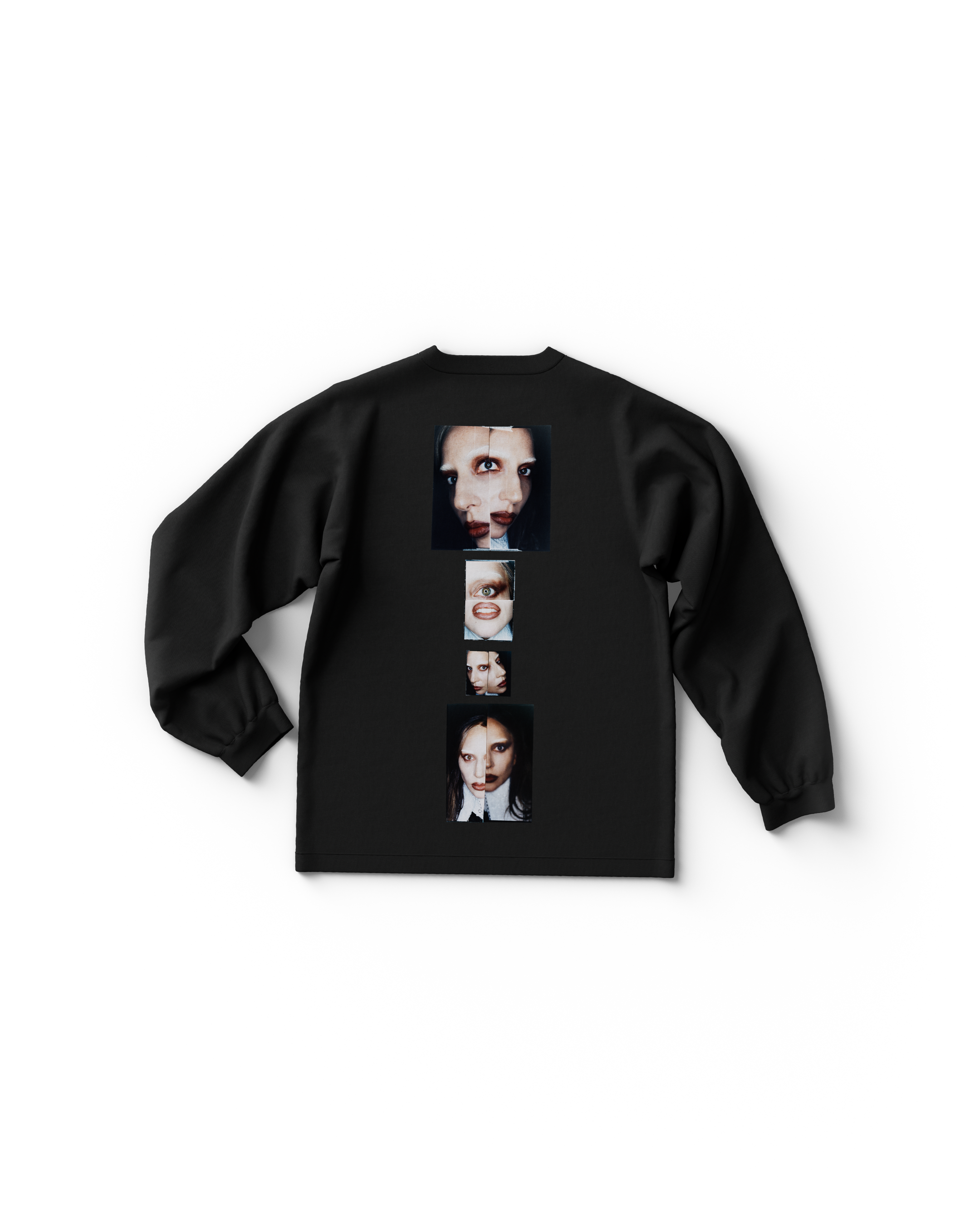 Lady GaGa Stacked Photo Longsleeve T-Shirt Longsleeve T-Shirt 399616