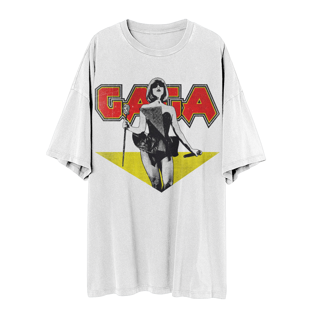 Lady Gaga METAL OVERSIZED T-Shirt 318544