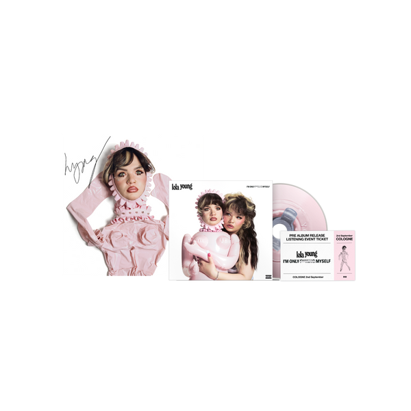 Lola Young - I'm Only F**king Myself: The Basic B*tch Edition CD + Signed Art Card & Ticket (CD + Signed Art Card & Ticket)