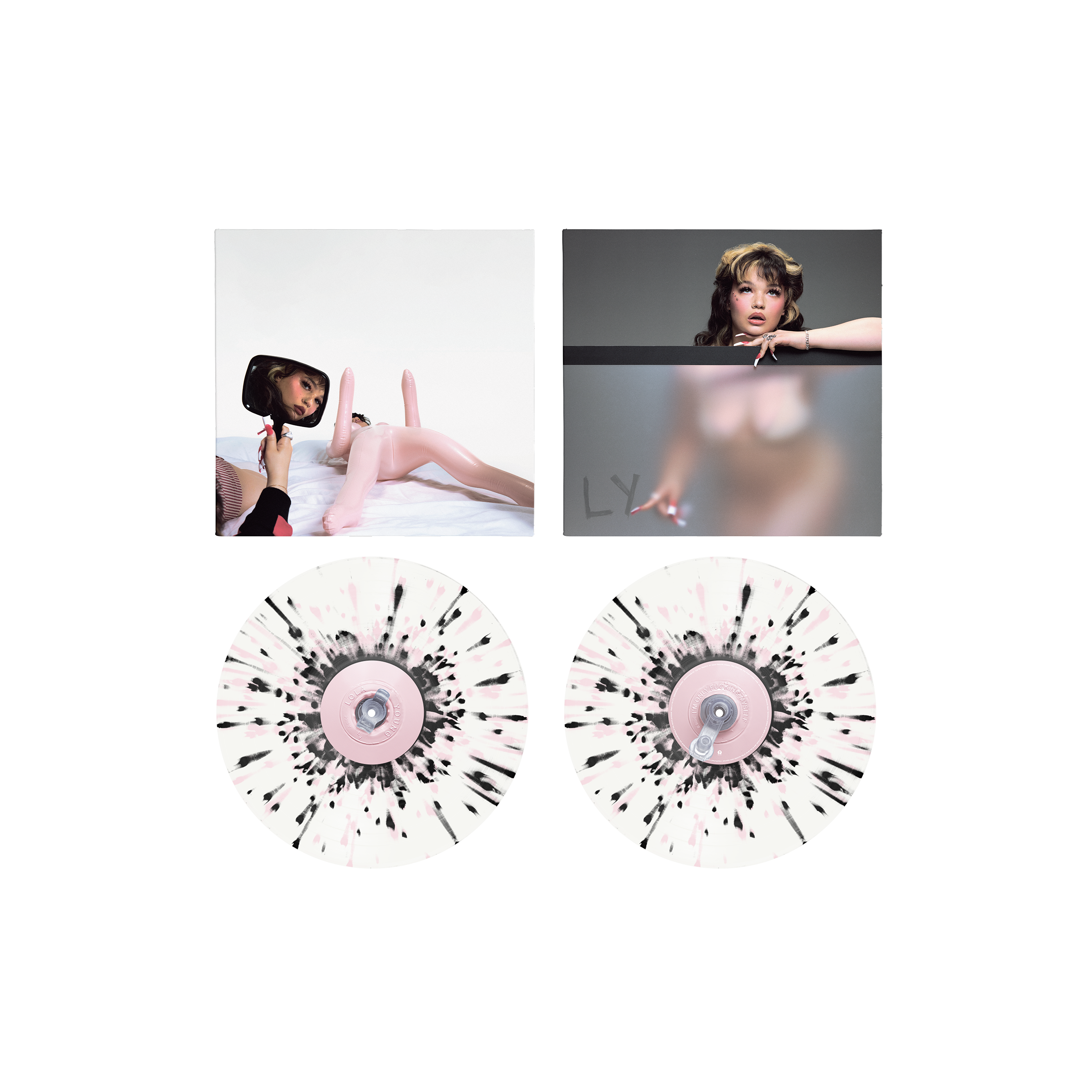 Lola Young I’m Only F**king Myself: The ‘Blisters’ Edition (Pink & Black Splatter Vinyl LP) + signed art card Pink & Black Splatter LP + signed art card 412723