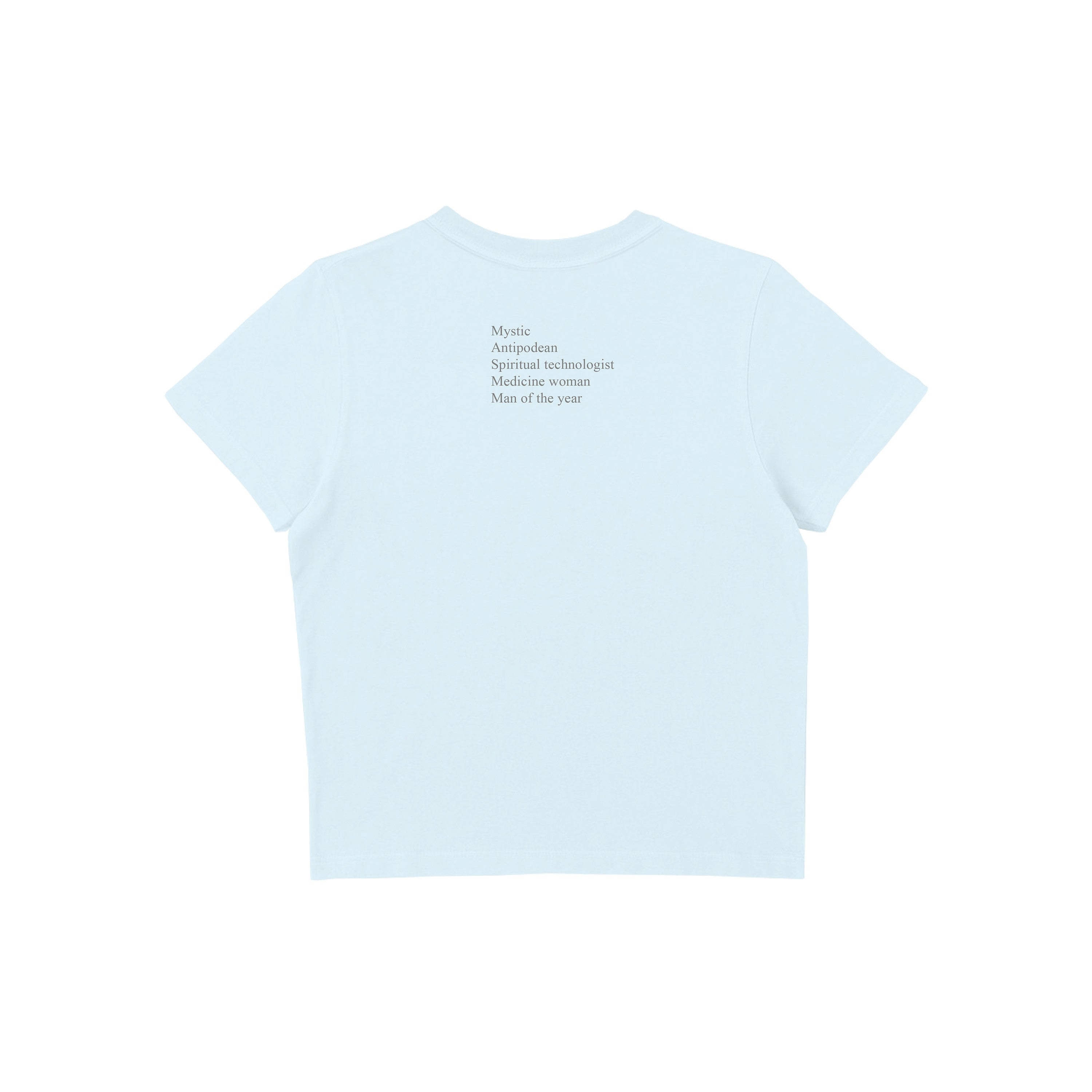 Lorde ARCHETYPAL BABY TEE (BLUE) Baby Tee 409549