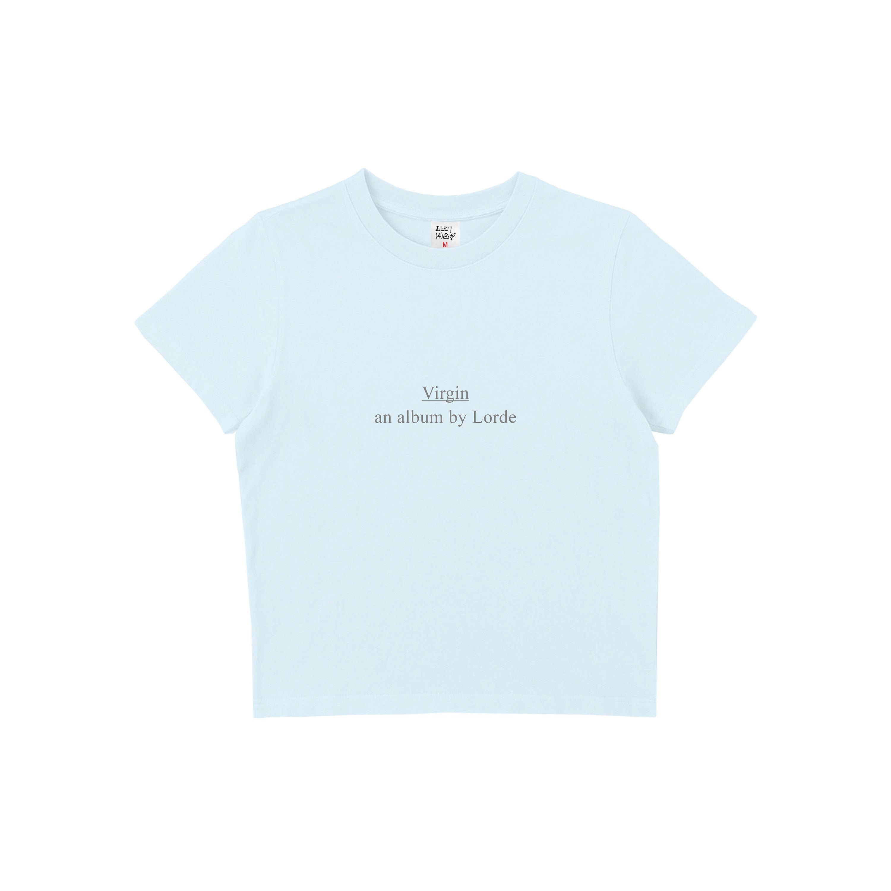 Lorde ARCHETYPAL BABY TEE (BLUE) Baby Tee 409547