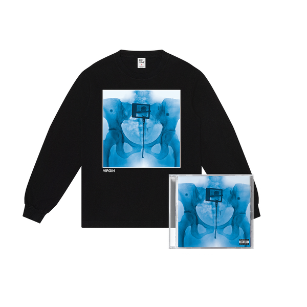 Lorde - VIRGIN CD (CLEAR DISC) + VIRGIN LONG SLEEVE (CD + Longsleeve)