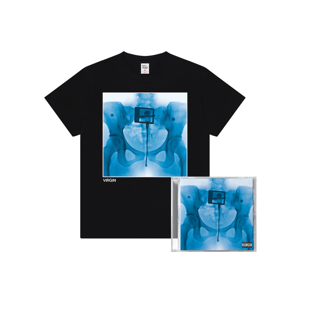 Lorde VIRGIN CD (CLEAR DISC) + VIRGIN T-SHIRT (BLACK) CD + Tee Black 408181
