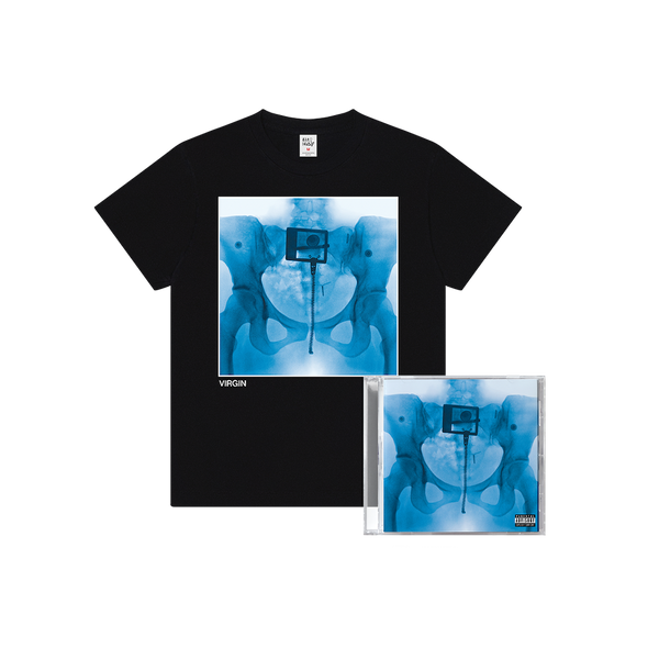 Lorde - VIRGIN CD (CLEAR DISC) + VIRGIN T-SHIRT (BLACK) (CD + Tee Black)