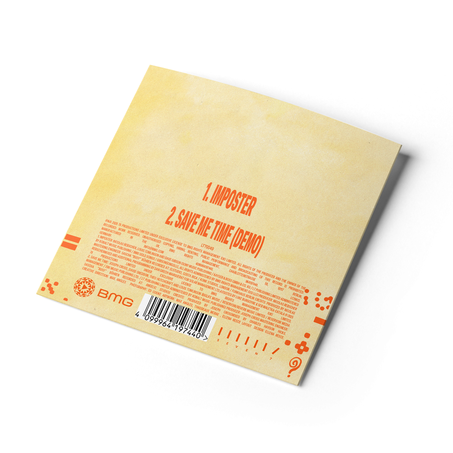 Louis Tomlinson Imposter CD Single 433109