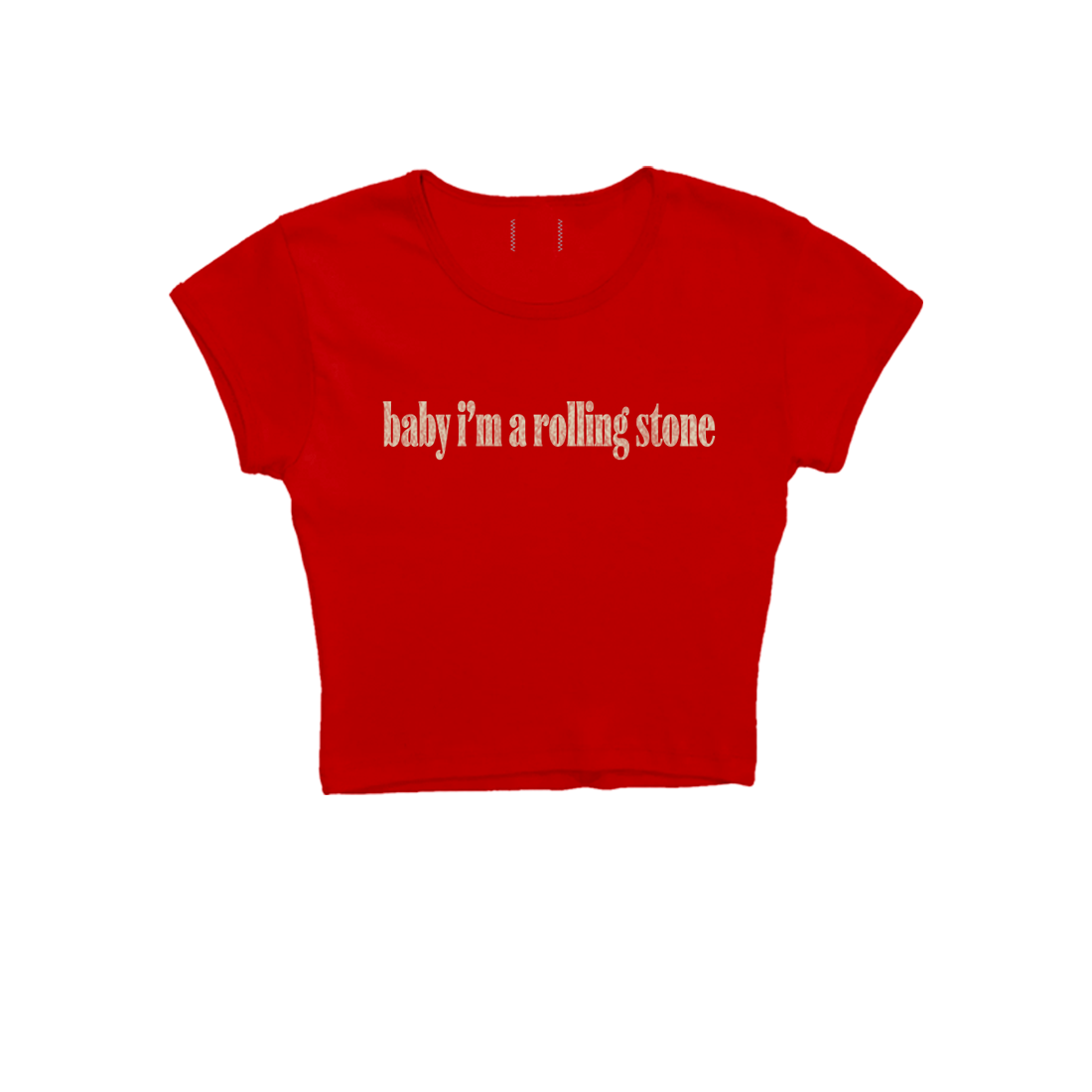 Machine Gun Kelly cliché red baby tee Baby Tee 410053