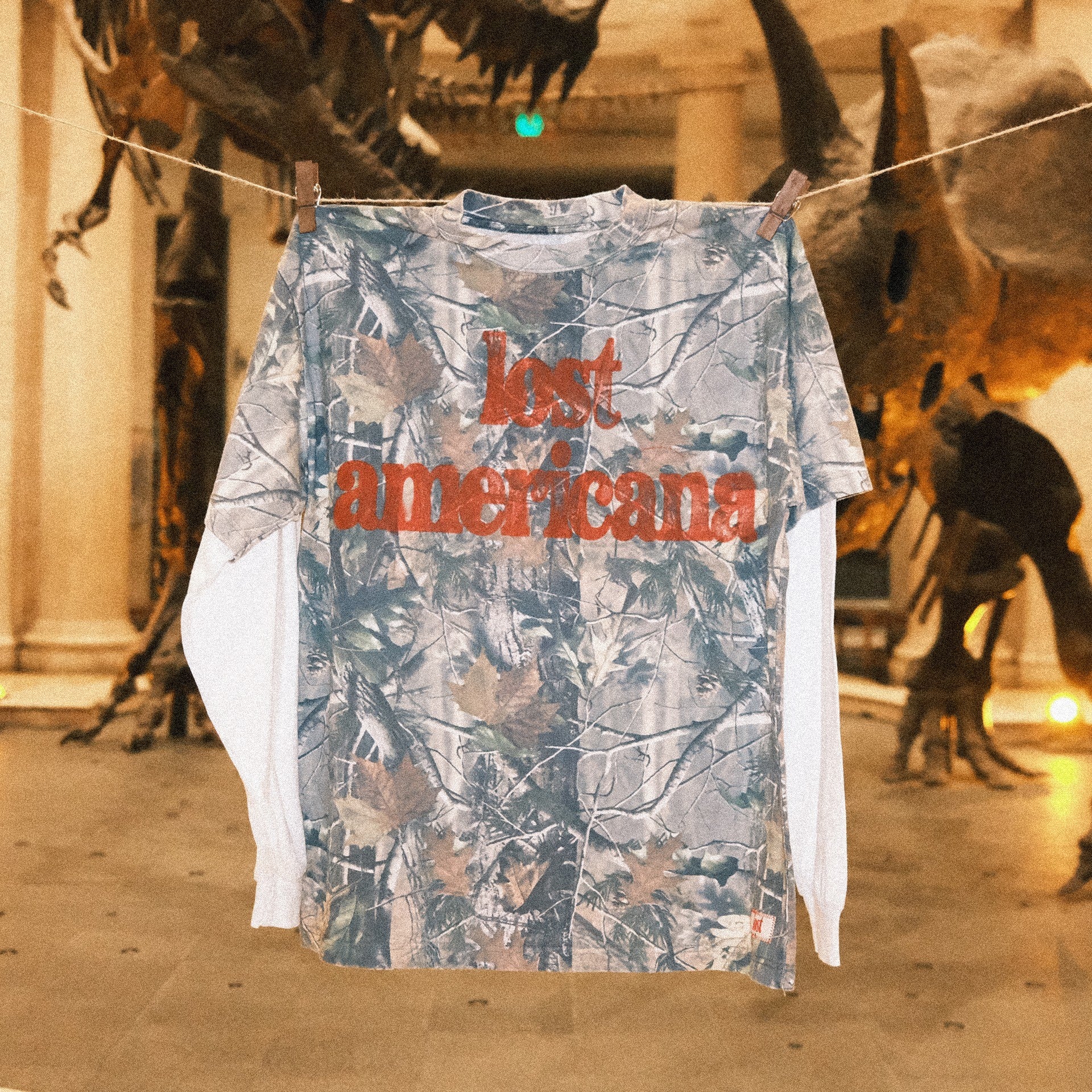 Machine Gun Kelly lost americana camo twofer Longsleeve 415206
