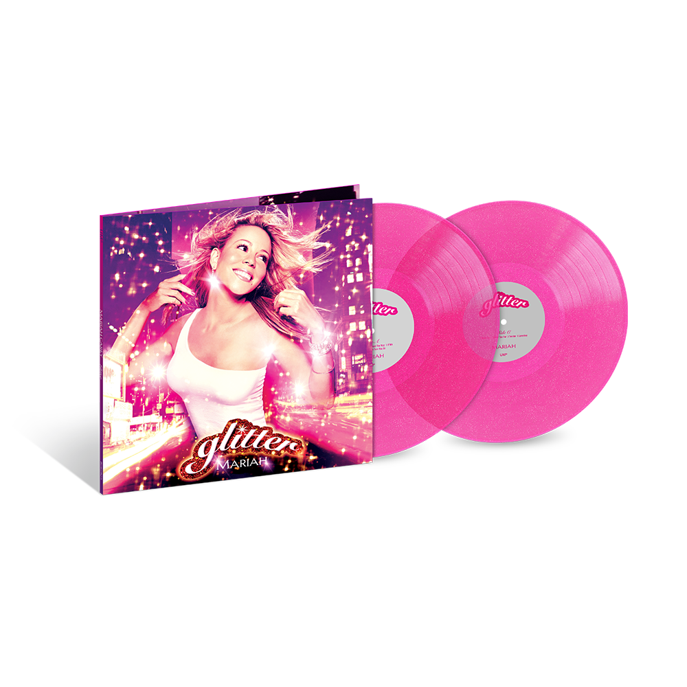 Mariah Carey Glitter 25th Anniversary Glittering Pink 2LP 456899