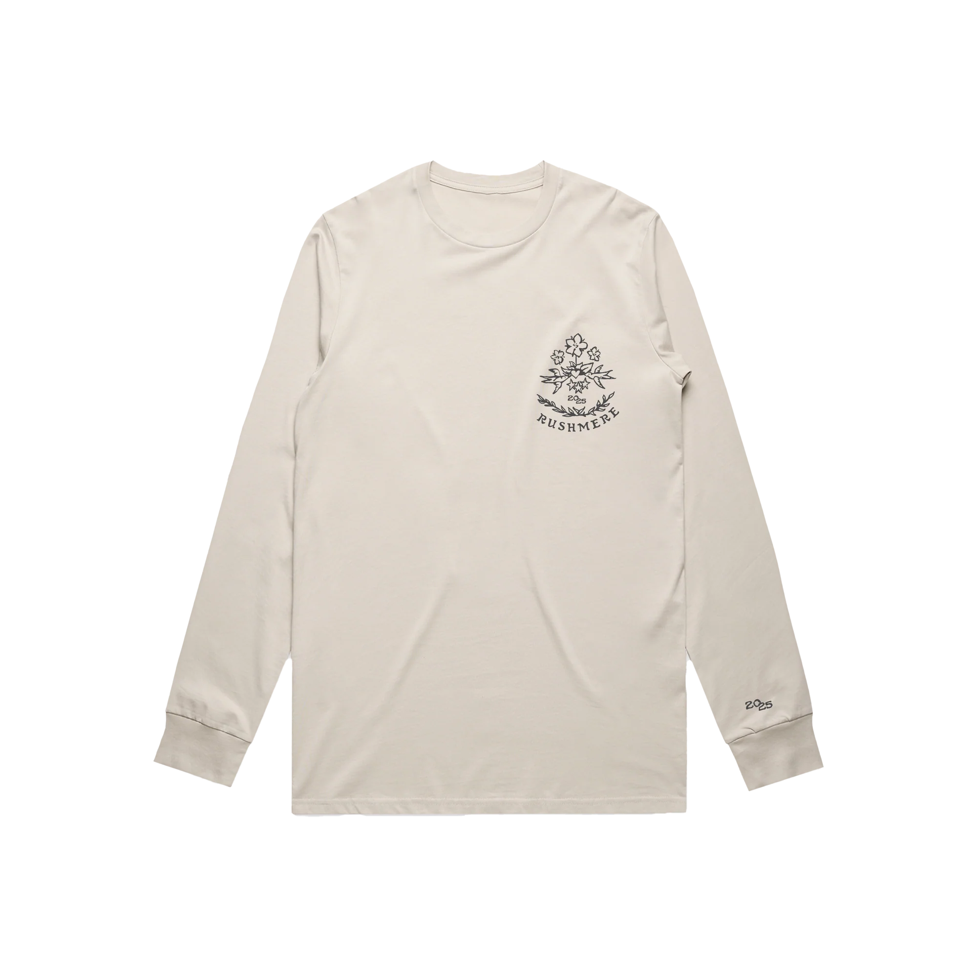 Mumford & Sons Bone Long Sleeve Lyric T-Shirt T-Shirt 393792