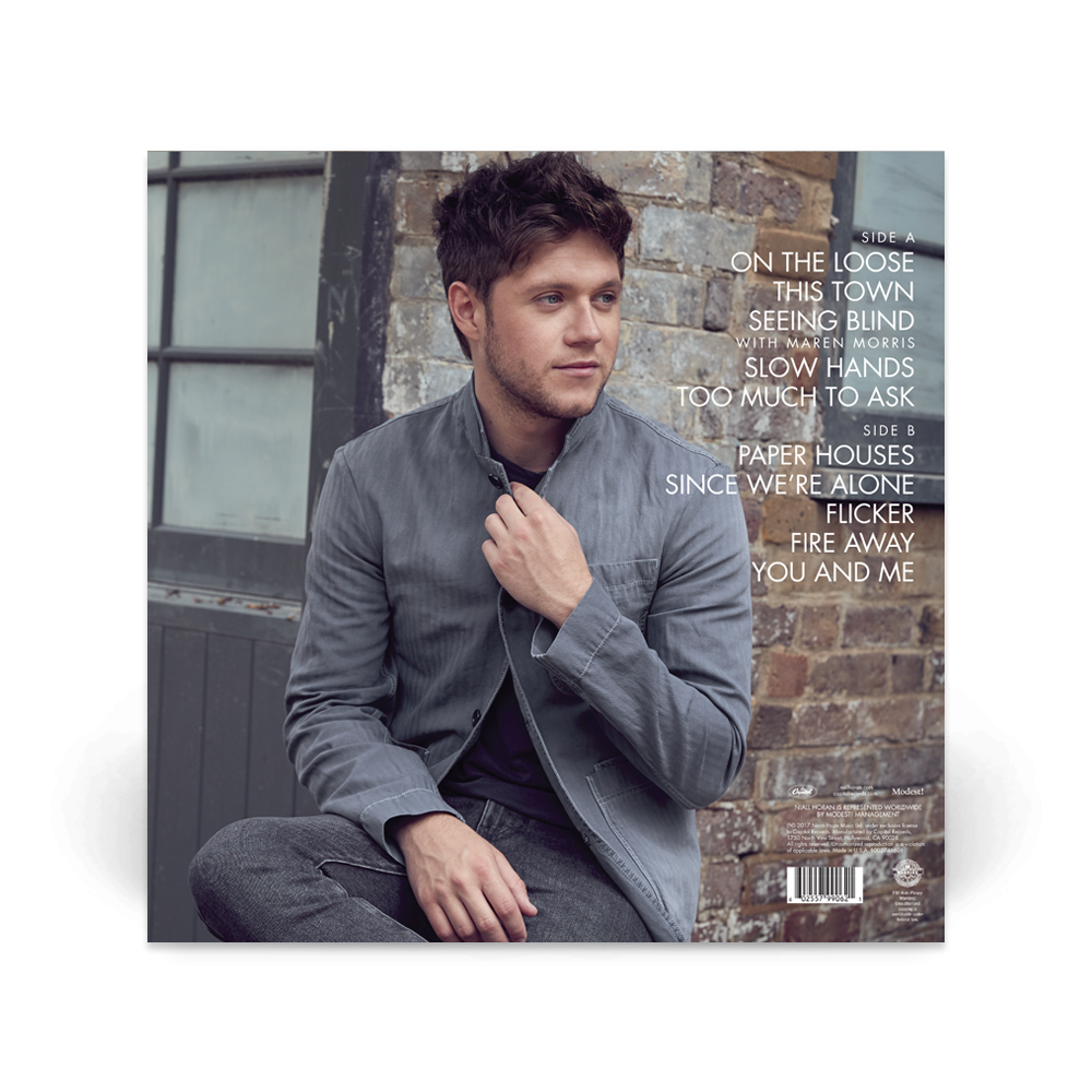 Niall Horan Flicker Blue-Eyed Swirl LP 424126