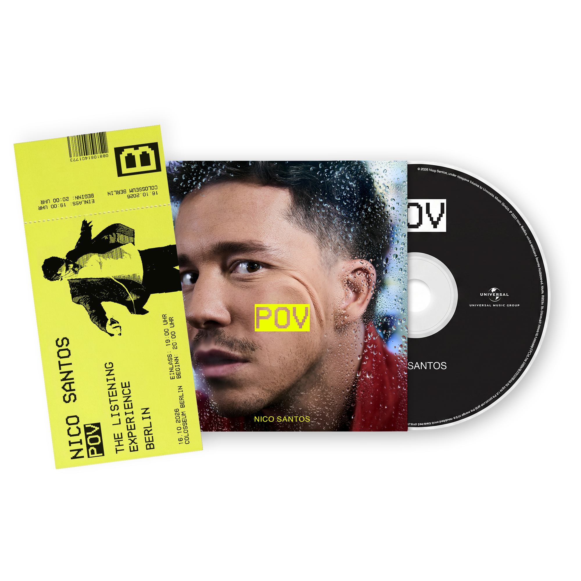 Nico Santos POV CD + Listening Experience Berlin 457539