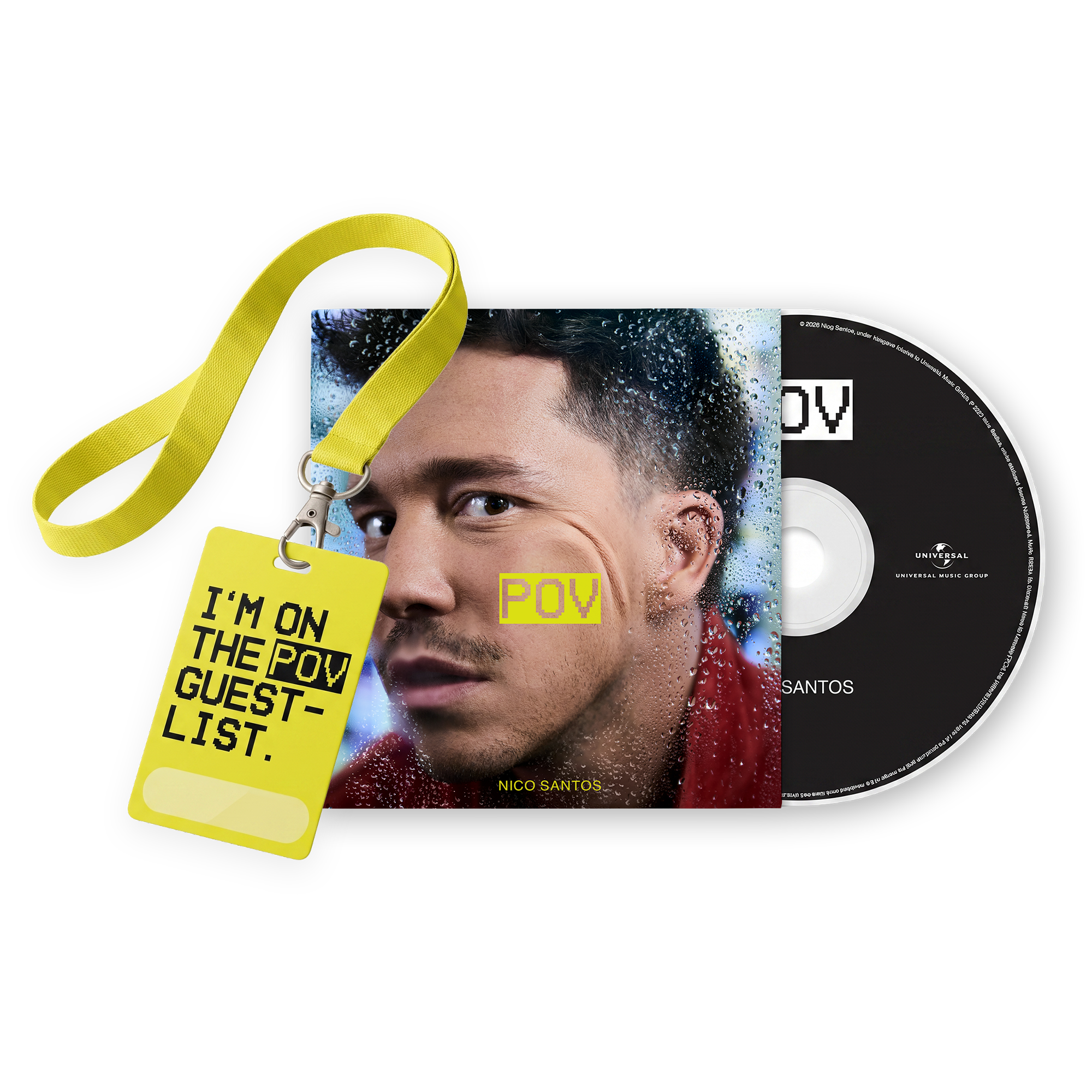 Nico Santos POV CD + Meet & Greet Tourpass 457567