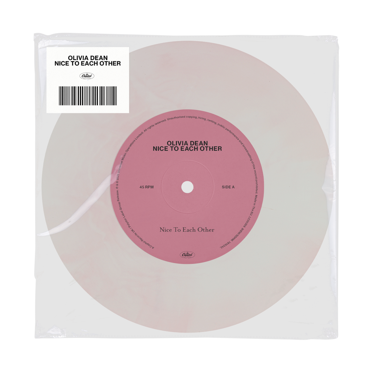 Olivia Dean Nice To Each Other 7" Single 415682