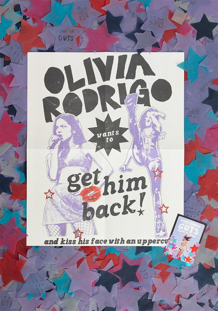 Olivia Rodrigo GUTS world tour book Buch 418444