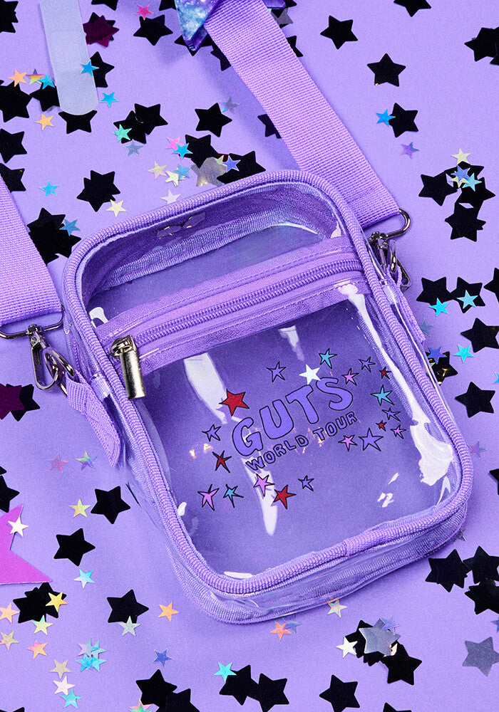 Olivia Rodrigo GUTS world tour transparente Tasche 366857