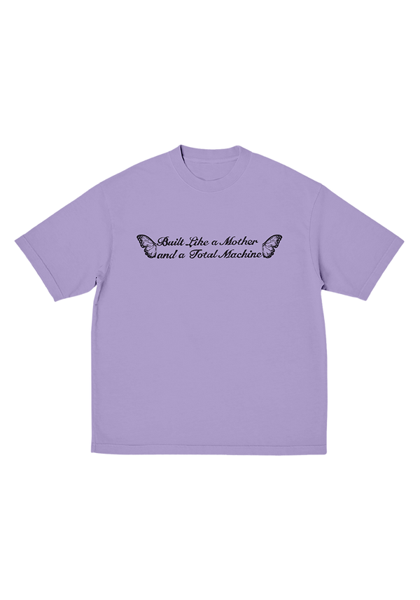 Olivia Rodrigo - built like a mother t-shirt in violet (T-Shirt)