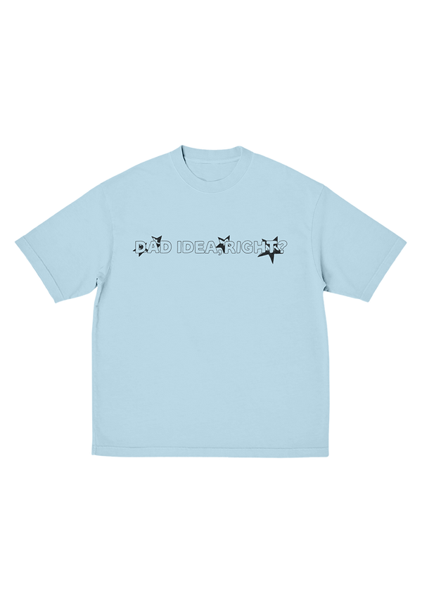 Olivia Rodrigo - dad idea right? t-shirt in light blue (T-Shirt)