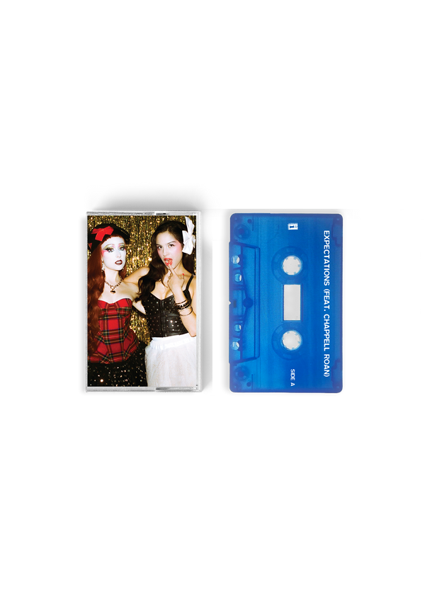 Olivia Rodrigo - expectations - ‘LA behavior' translucent blue cassette (cassette)