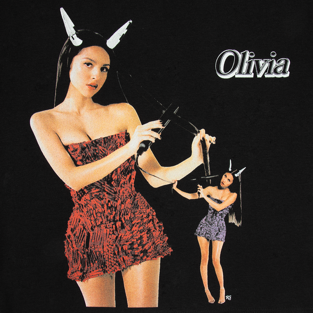 Olivia Rodrigo olivia rodrigo x rolling stone crop T-shirt 404839