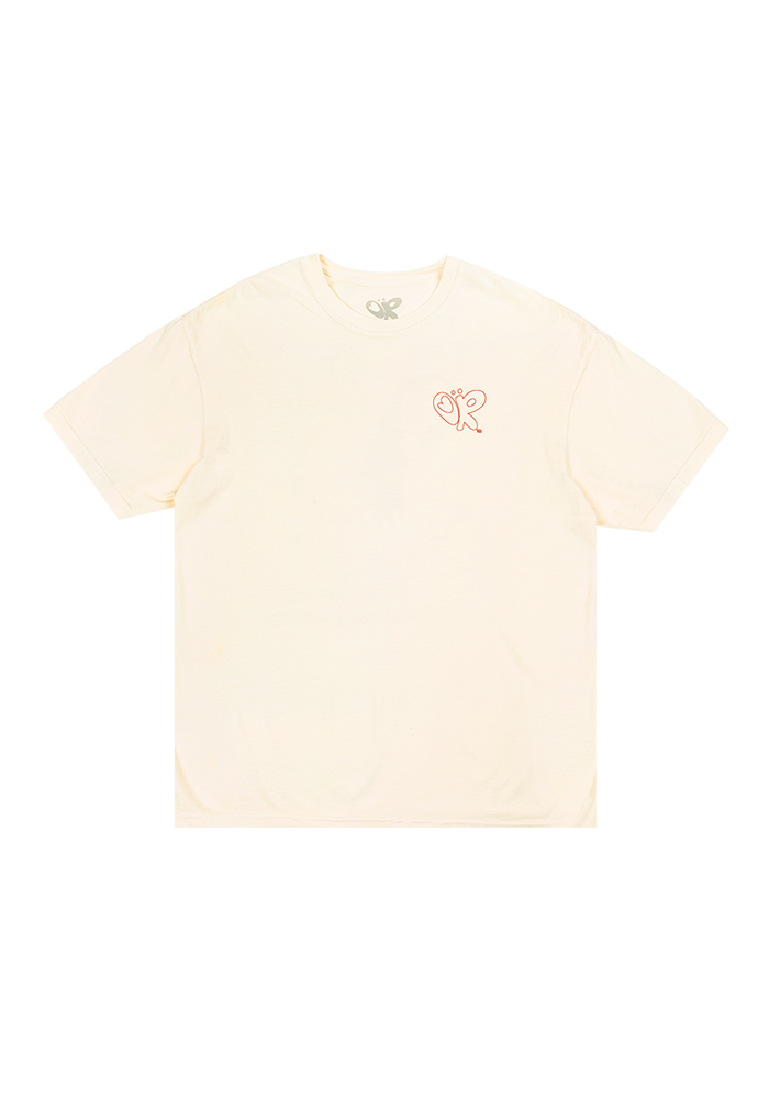 Olivia Rodrigo oversized sun in my mother fucking pocket t-shirt in ivory T-Shirt 418202