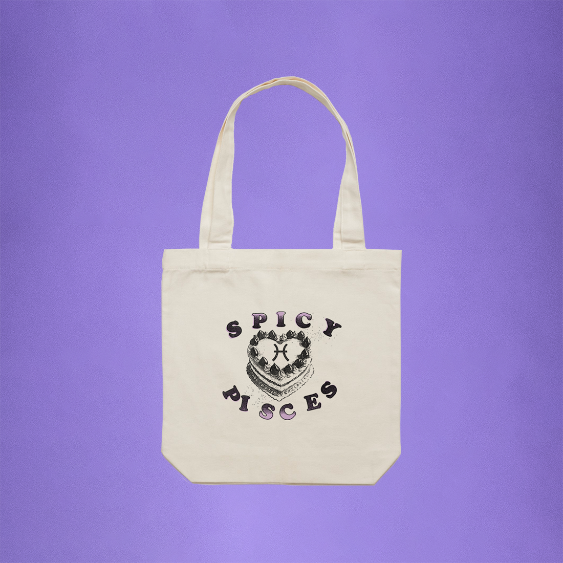 spicy pisces tote