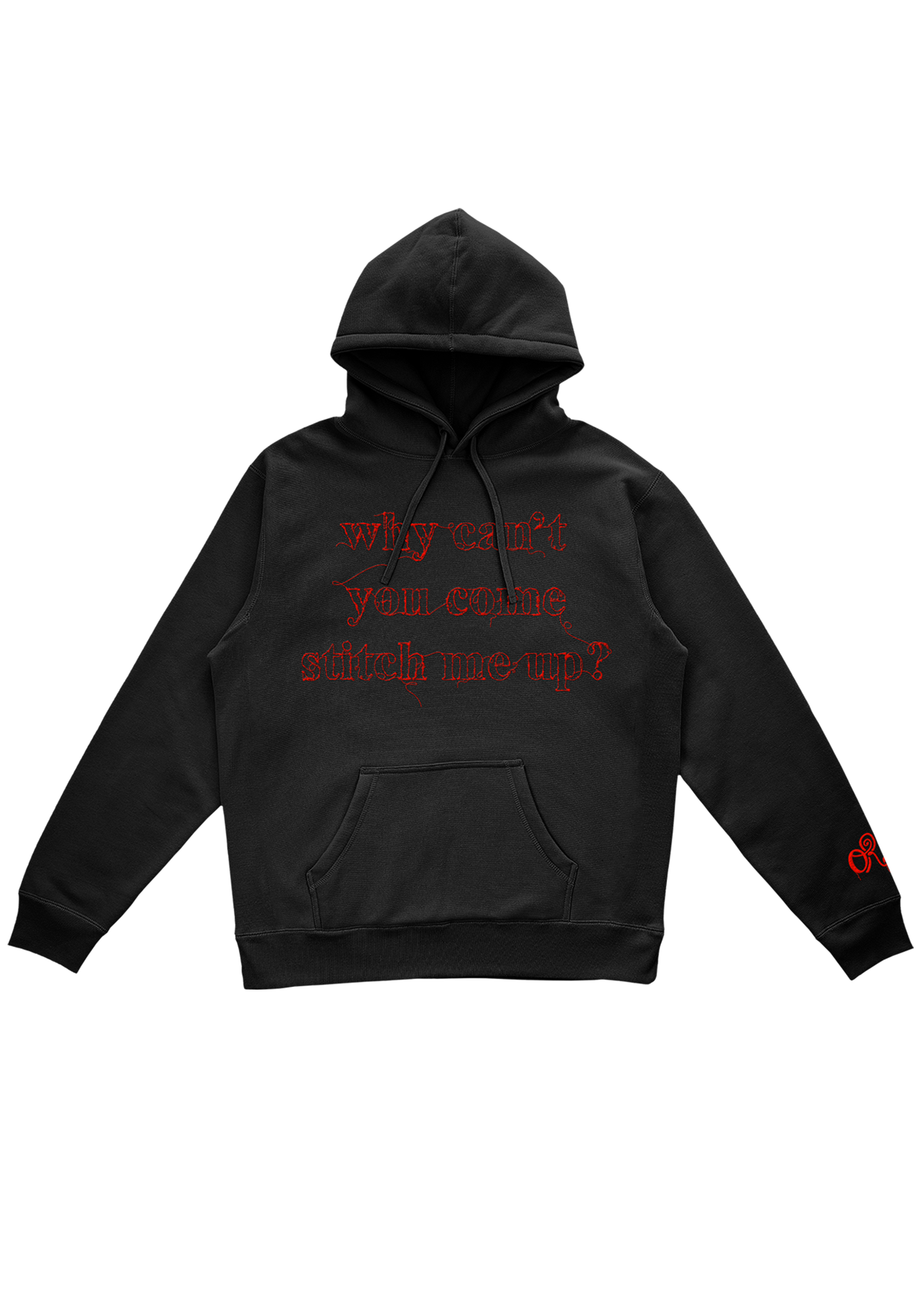 Olivia Rodrigo stitch me up embroidered hoodie Hoodie 447692