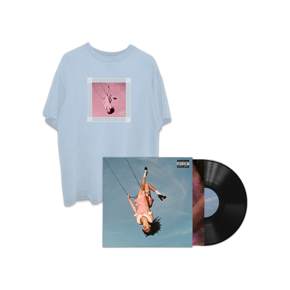 Olivia Rodrigo you seem pretty sad for a girl so in love - 'spark in the dark' black vinyl + t-shirt bundle 'spark in the dark' black vinyl + t-shirt bundle 440793